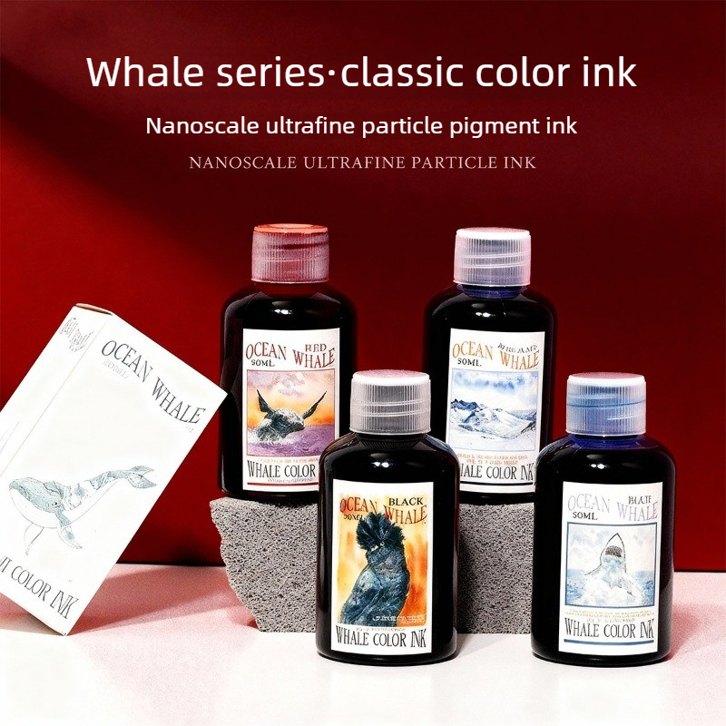 Fountain Pen Bottled Ink - 반미 웨일 시리즈 만년필 잉크 나노급